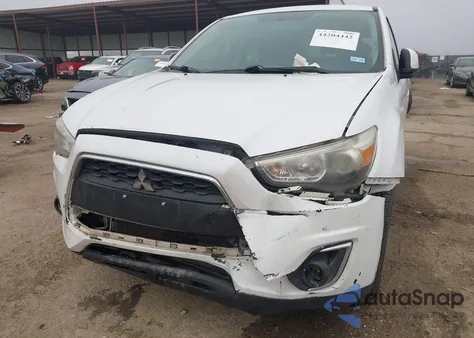 2015 Mitsubishi Outlander Sport Es из США, поврежденный, VIN 4A4AP3AW5FE039904